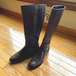 Cole Haan Brown Tall Riding Boots - Sz 8.5